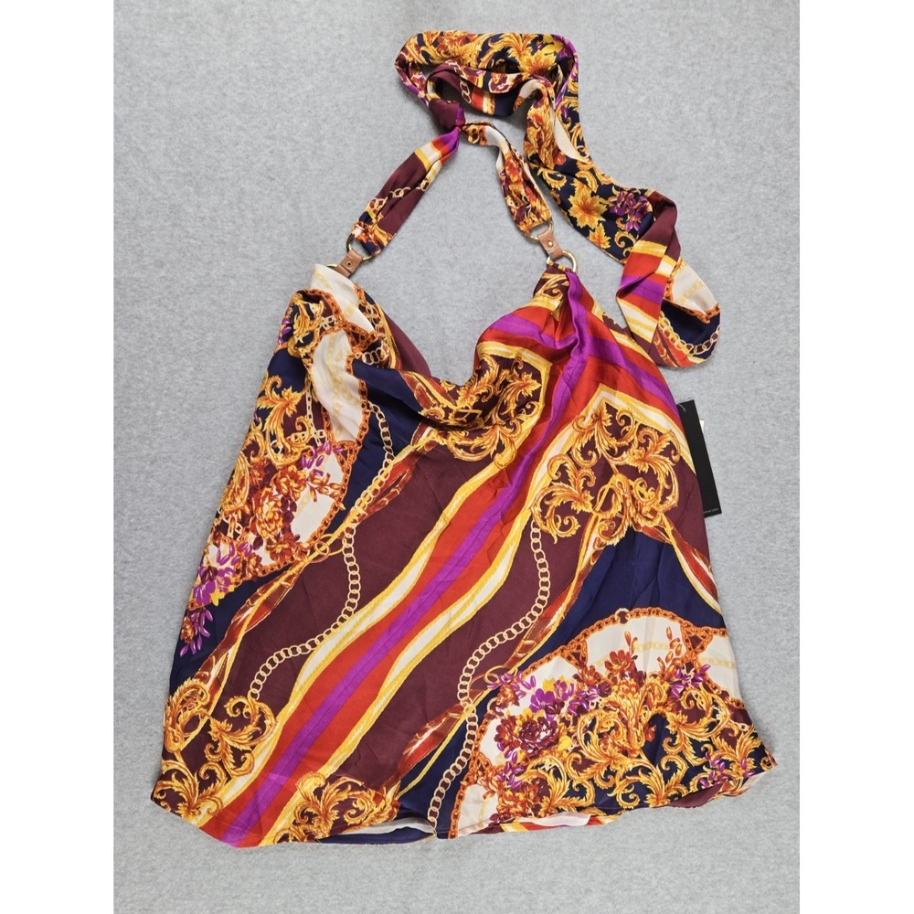 Baby Phat Womens Size 2X Polyester Sleeveless Halter Blouse Y2K NWT